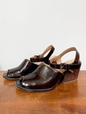 No.6 store patent leather sandals